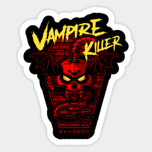 Vampire Killer (Red) Sticker